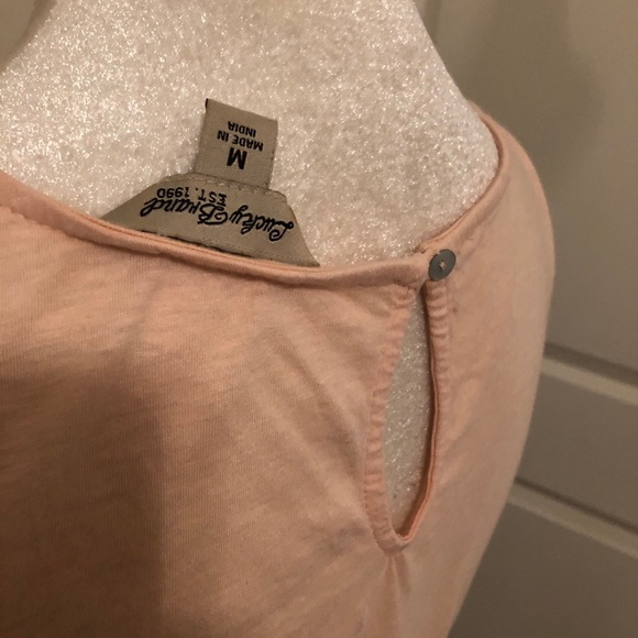 SOLD Lucky Brand peach embroidered top - Picture 7 of 10